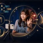 配信ルームからファン参加とイベント機会へつながる女性ライバー
