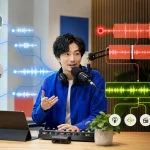 ライブと収録を使い分けて音声番組を届ける日本人配信者