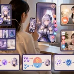 顔を映さない表情認識、アバター編集、配信管理、応援、報酬、音楽権利を示すMetatomoの全体像
