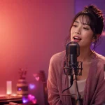 ColorSingで歌をライブ配信するLシンガー