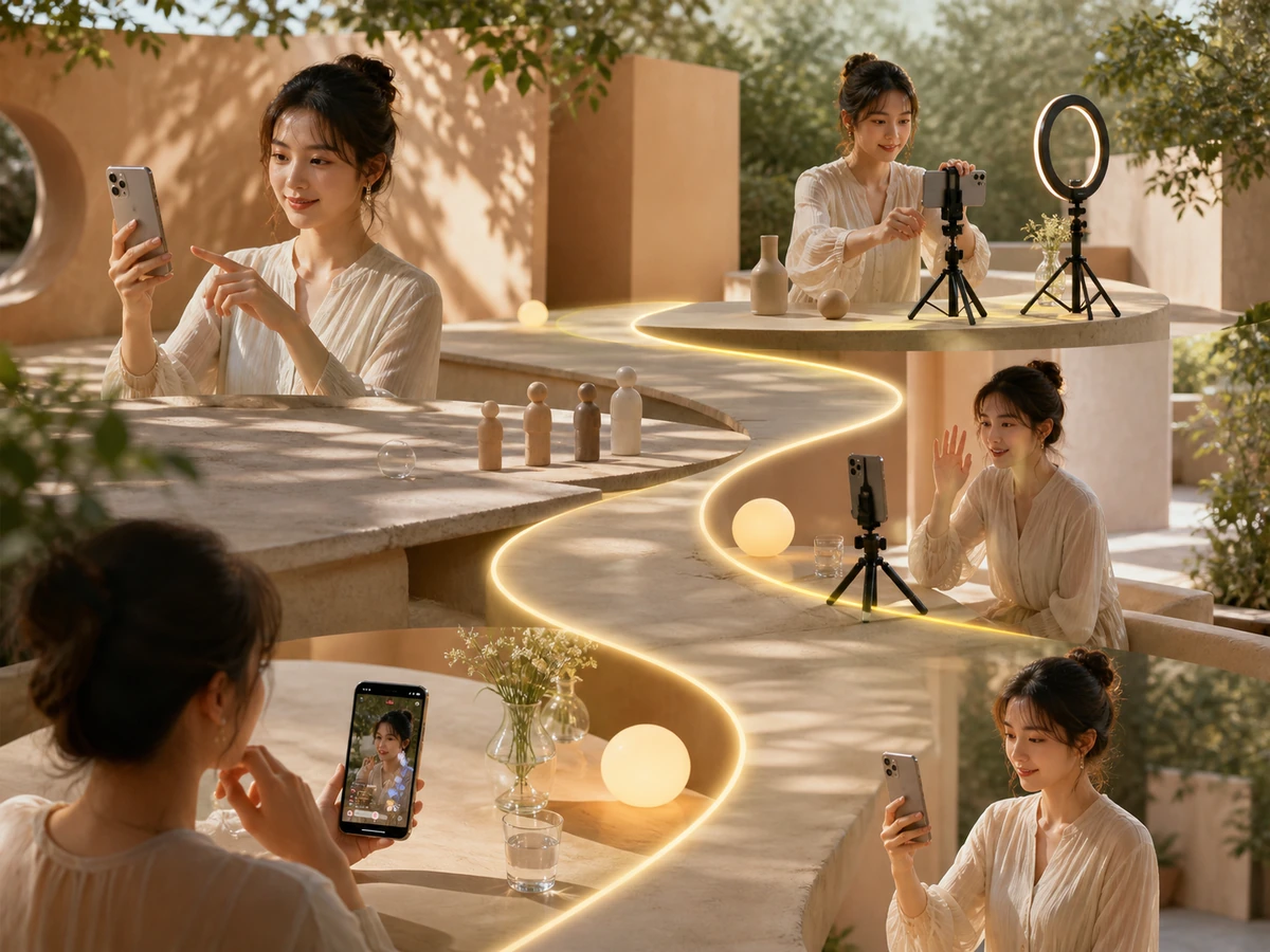 Instagram Live Roomのホスト、ゲスト、コメントの関係