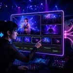 PRISM Live Studio（プリズムライブスタジオ）の特徴と始め方を場面で説明する画像